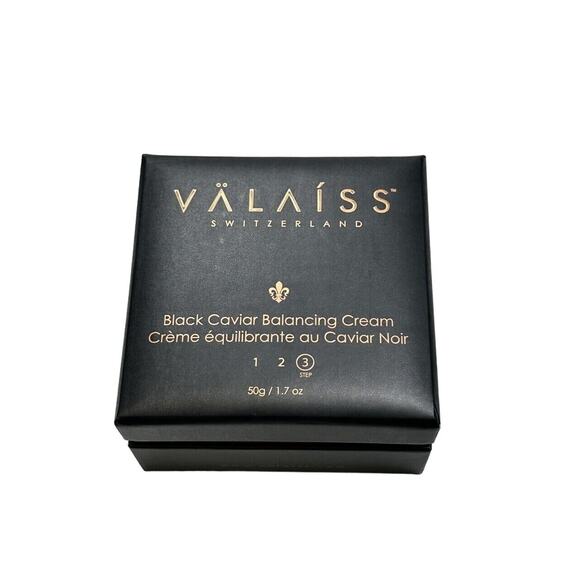Valaiss Switzerland Black Caviar Balancing Cream Step 3 - New - Picture 1 of 5